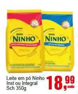 Negreiros Leite em pó Ninho Inst ou Integral oferta