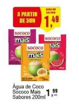 Negreiros Água de Coco Sococo Mais Sabores oferta