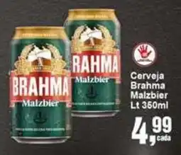 Negreiros Cerveja Brahma Malzbier oferta