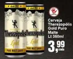 Negreiros Cerveja Therezopolis Gold Puro Malte oferta