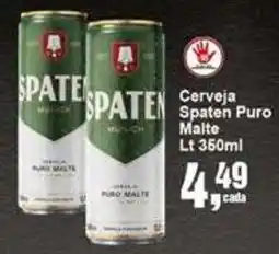 Negreiros Cerveja Spaten Puro Malte oferta