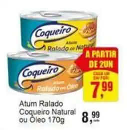 Negreiros Atum ralado coqueiro natural ou oleo oferta