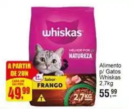 Negreiros Alimento p/ Gatos Whiskas oferta