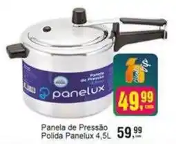 Negreiros Panela de Pressão Polida Panelux oferta
