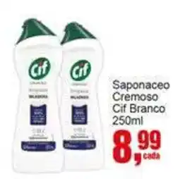 Negreiros Saponaceo cremoso cif branco oferta