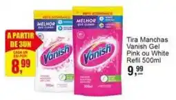 Negreiros Tira Manchas Vanish Gel Pink ou White oferta