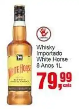 Negreiros Whisky importado white horse 8 anos oferta