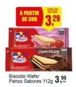 Negreiros Biscoito Wafer Panco Sabores oferta