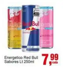 Negreiros Energetico Red Bull Sabores Lt oferta