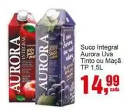 Negreiros Suco integral aurora uva tinto ou maçã oferta