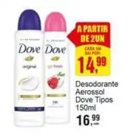 Negreiros Desodorante Aerosol Dove Tipos oferta