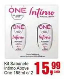 Negreiros Kit Sabonete Intimo Above oferta