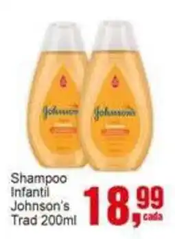 Negreiros Shampoo infantil Johnson's Trad oferta