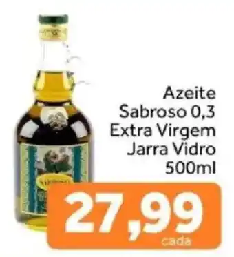 Azeite Sabroso 0,3 Extra Virgem Jarra Vidro