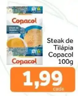 Shibata Supermercados Steak de Tilápia Copacol oferta