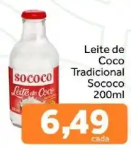 Shibata Supermercados Leite de Coco Tradicional Sococo oferta