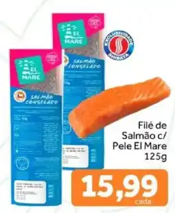 Shibata Supermercados Filé de Salmão c/ Pele El Mare oferta