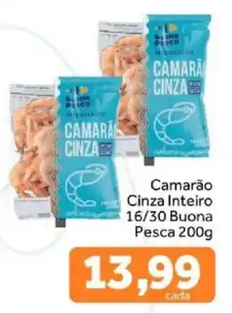 Shibata Supermercados Camarão cinza oferta