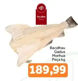 Shibata Supermercados Bacalhau Gadus Morhua oferta