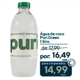 Coop Água de coco Puri Green oferta