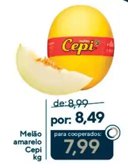 Coop Melão amarelo Cepi oferta