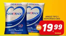 Supermercado Bem Barato Arroz tipo 1 namorado oferta