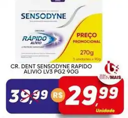 Supermercado Bem Barato Cr. dent sensodyne rapido alivio lv3 pg2 oferta