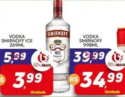 Supermercado Bem Barato Vodka smirnoff ice oferta
