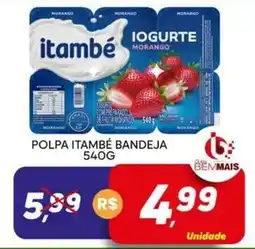 Supermercado Bem Barato Polpa itambé bandeja oferta