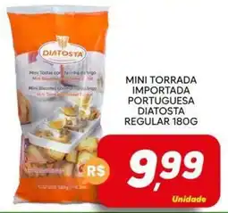 Supermercado Bem Barato mini torrada importada portuguesa diatosta regular oferta