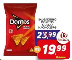 Supermercado Bem Barato Salgadinho Doritos Queijo Nacho oferta