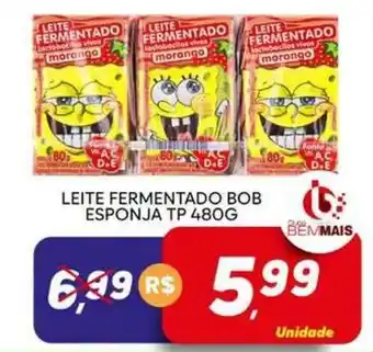 Leite fermentado bob esponja tp