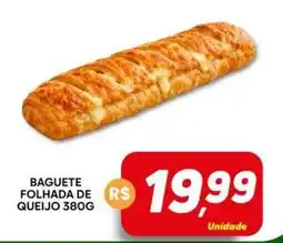 Supermercado Bem Barato Baguete folhada de queijo oferta