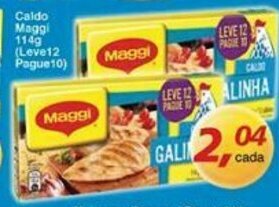 Supermercados Guanabara Caldo Maggi 114g oferta