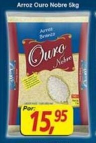 Supermercados Guanabara Arroz Ouro Nobre 5kg oferta