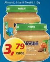 Supermercados Guanabara Alimento Infantil Nestle 115g oferta
