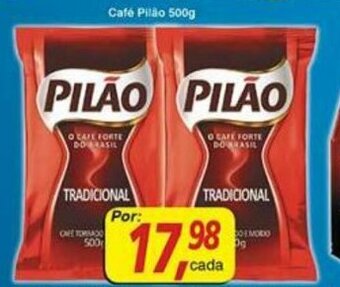 Supermercados Guanabara Cafe Pilao 500g oferta