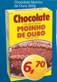 Supermercados Guanabara Chocolate Moinho de Ouro 200g oferta