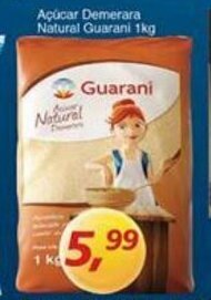 Supermercados Guanabara Acucar Demerara Natural Guarani 1kg oferta
