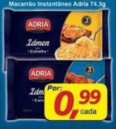 Macarrao Instantaneo Adria 74.3g