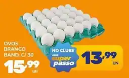 Rede Super Passo ovos branco oferta