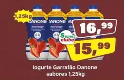 Floresta Supermercados logurte garrafão danone sabores oferta