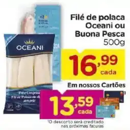 Carrefour Filé de polaca oceani ou buona pesca oferta