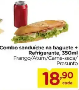 Carrefour Combo sanduíche na baguete oferta