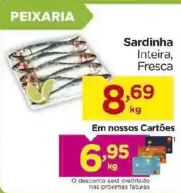 Carrefour Sardinha Inteira, Fresca oferta