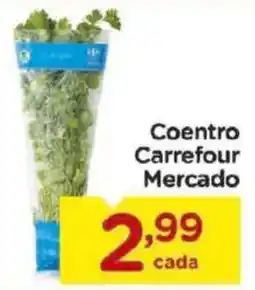 Carrefour Coentro Carrefour Mercado oferta