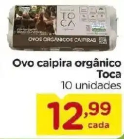 Carrefour Ovo caipira orgânico toca oferta