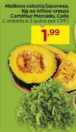 Carrefour Abóbora cabotia/japonesa oferta