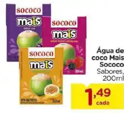 Carrefour Água de coco mais sococo sabores oferta
