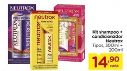 Carrefour Kit shampoo + condicionador Neutrox oferta